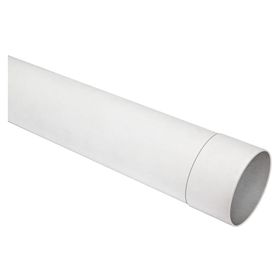 Tubo bajada canaleta 3 m PVC blanco