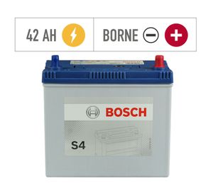 Batería para auto NS60LMF 42AH 400CCA positivo derecho