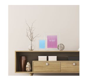 Marco flotante 20x25 cm blanco Cotidiana