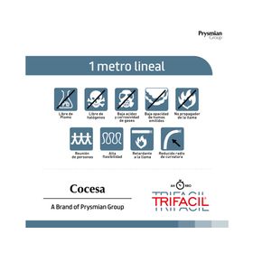 Cable trifácil evaflex 1,5 mm 1 m Cocesa
