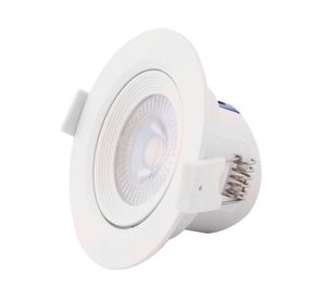 Foco embutido 1L 9 cm LED blanco 3 unidades Drl