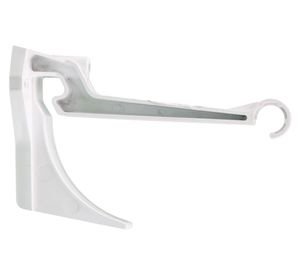 Gancho invisible PVC blanco