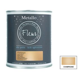 Pintura metálica 750 ml champagne Fleur