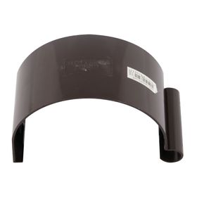 Unión canaleta PVC café