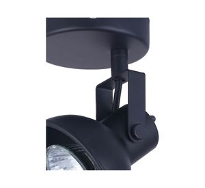 Spot 1L GU10 Aglaia negro Abitare