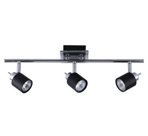 Spot 3L GU10 Altaír negro Abitare