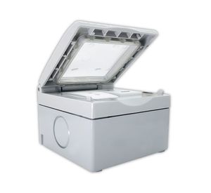 Caja sigma interruptor 9/12 + enchufe 10A Kalop