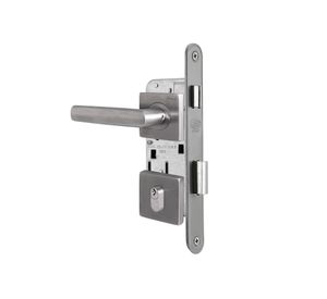 Cerradura de embutir acceso manilla piano 215 Multifunción Poli