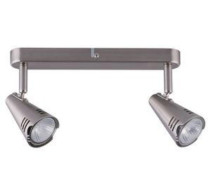 Spot 2L GU10 riel satín Abitare