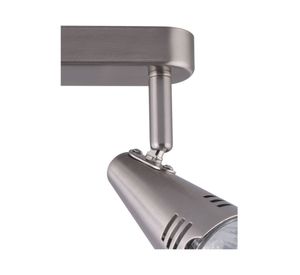 Spot 2L GU10 riel satín Abitare