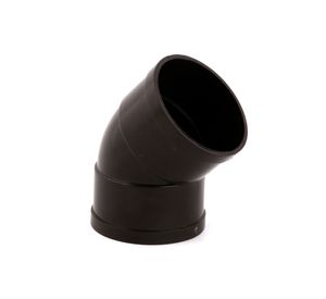 Codo 87,5º H-H PVC café