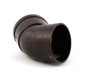 Codo 87,5º H-H PVC café