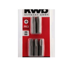 Punta phillips PH2 23 mm 5 unidades KWB