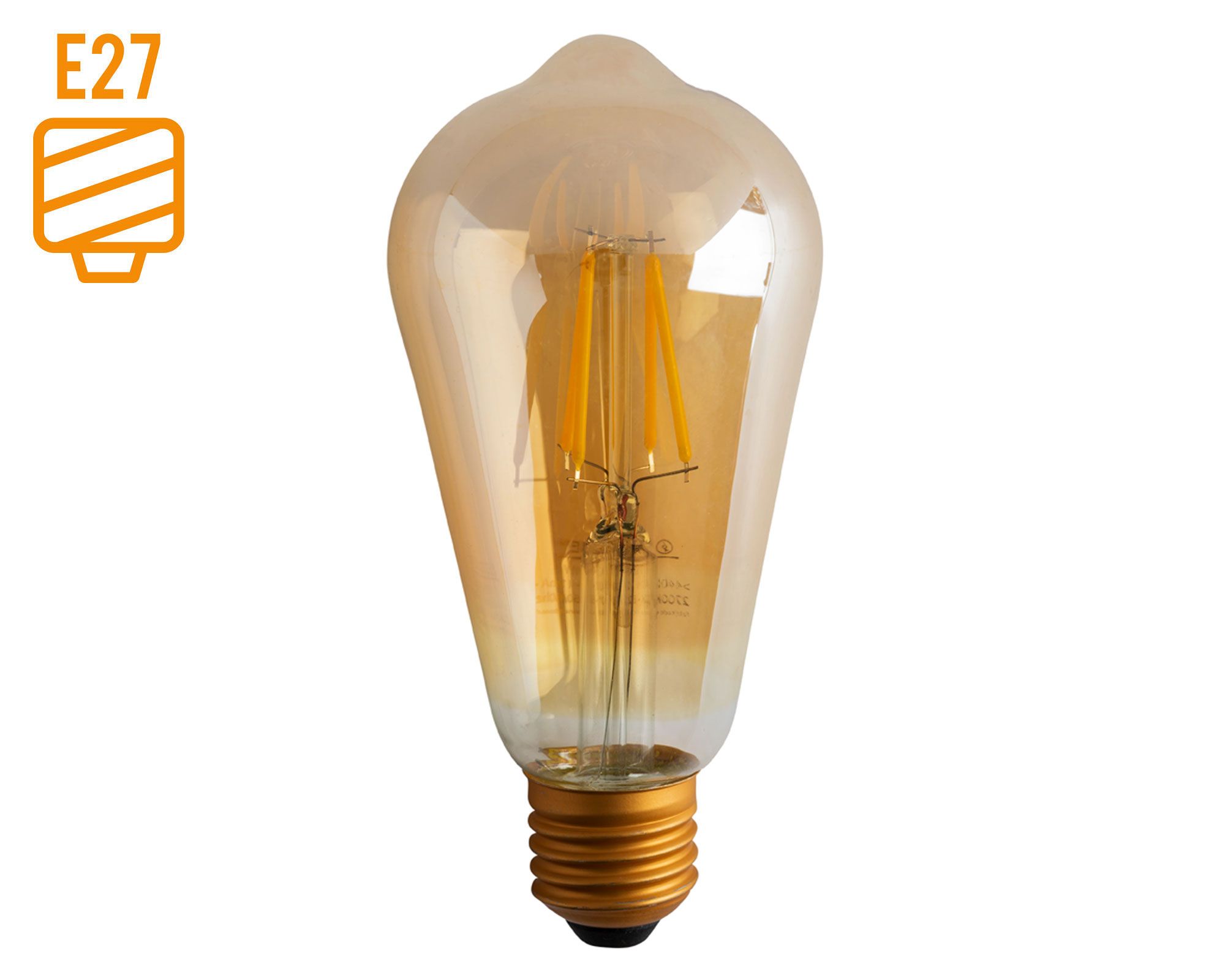 Ampolleta LED 40W E27 luz cálida Ledzone