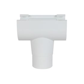 Bajada canaleta PVC blanco