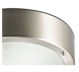 Plafón 1L E27 Wet níquel ByP