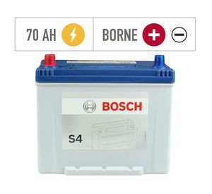 Batería para auto NX110-5MF 70AH 600CCA positivo izquierdo