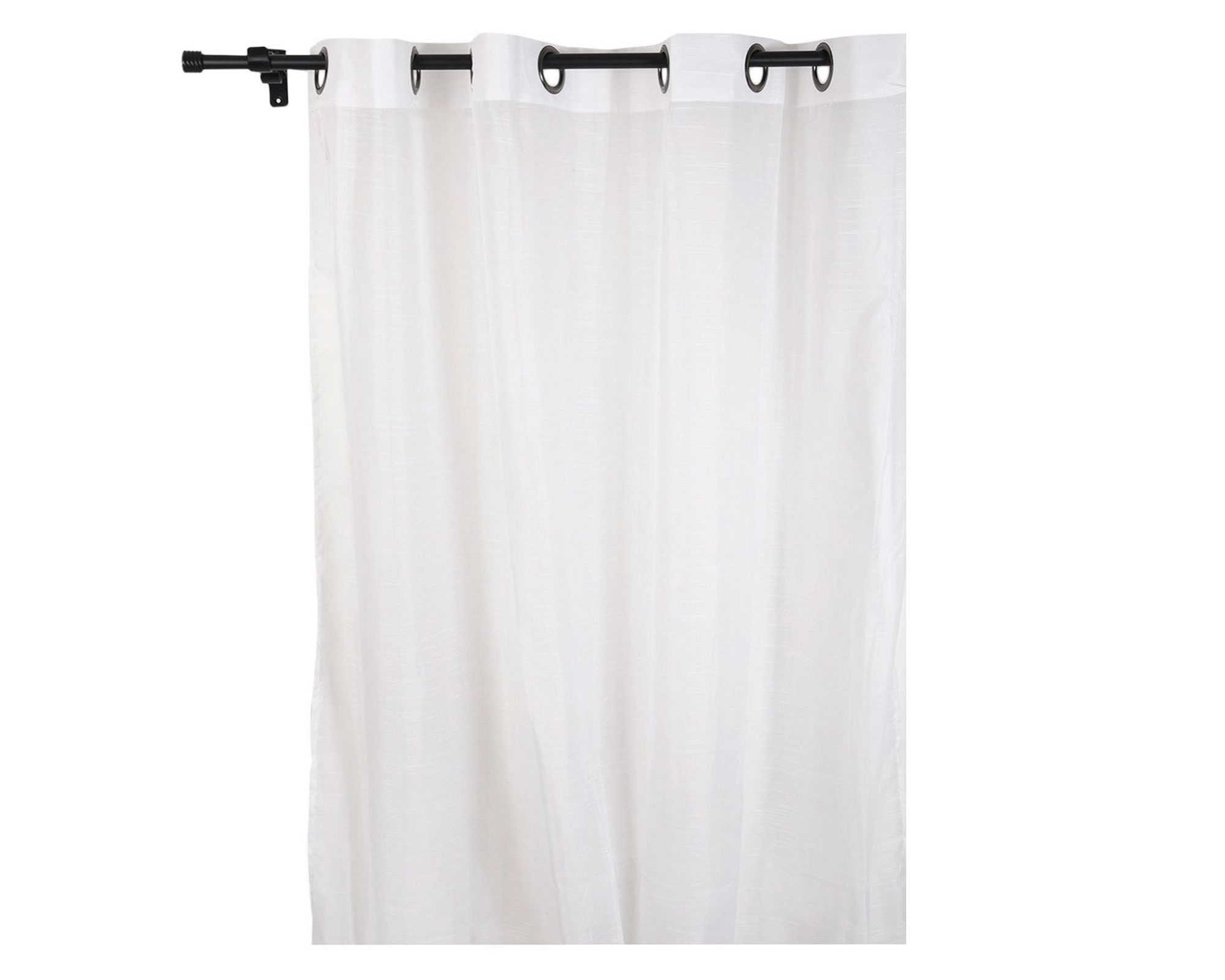 M+Design Cortina velo 140x230 cm blanco