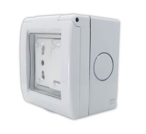 Caja sigma interruptor 9/12 + enchufe 16A Kalop