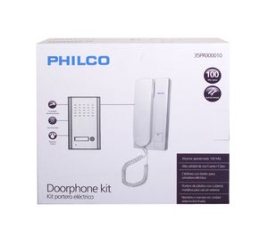 Portero + citófono 35PR000010 blanco Philco
