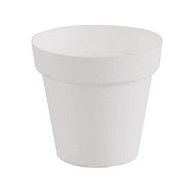 Macetero 20 cm Capri blanco Outzen