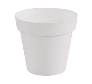 Macetero 20 cm Capri blanco Outzen