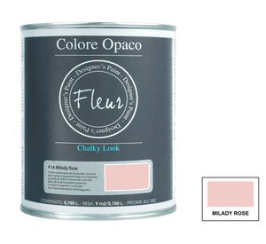 Pintura 750 ml Chalky look milady rose mate Fleur