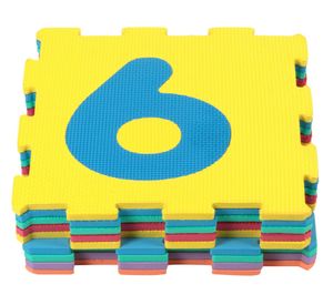 Foam mat 30x30 cm números Cotidiana