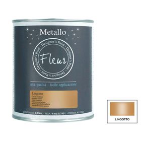 Pintura metálica 750 ml lingotto Fleur