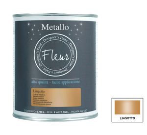 Pintura metálica 750 ml lingotto Fleur