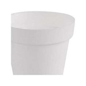 Macetero 14 cm Capri blanco Outzen