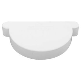 Tapa canaleta PVC blanco