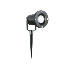 Estaca 1L GU10 negro ByP