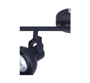 Spot 2L GU10 Aglaia negro Abitare