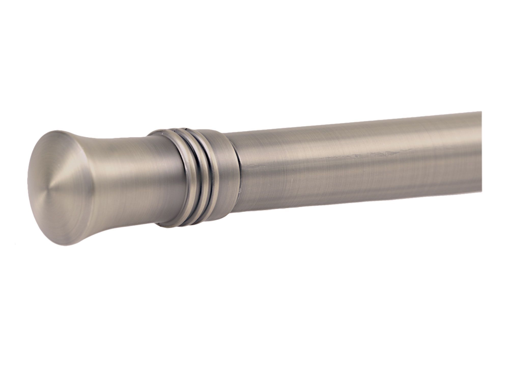 Barra extensible 120/210 cm tope nickel satinado Cotidiana