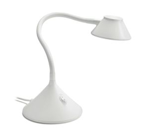 Lámpara escritorio LED Moses blanco Abitare