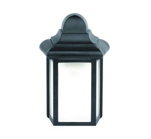 Farol pared 1L E27 2221 negro Abitare