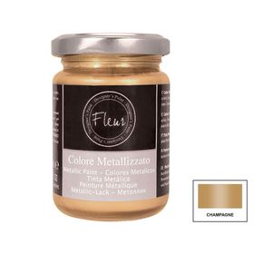 Pintura metálica 130 ml champagne Fleur