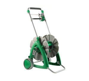 Enrollador de manguera con ruedas Roots