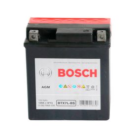 Batería moto 6AH 120CCA derecho BTX7L-BS Bosch