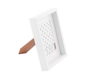 Marco foto paspartú 10x15 cm Box blanco Cotidiana