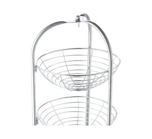 Carro organizador Cotidiana 3 Niveles Redondo 75x32 cm