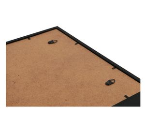 Marco foto paspartú 20x25 cm Box negro Cotidiana