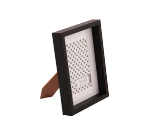 Marco foto paspartú 10x15 cm Box negro Cotidiana