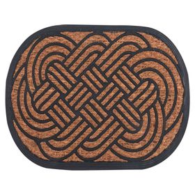 Limpiapiés coco 45x75 cm ovalado Cotidiana