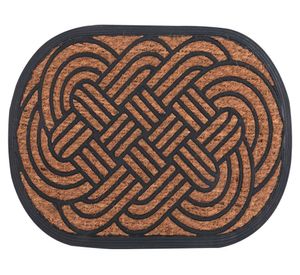 Limpiapiés coco 45x75 cm ovalado Cotidiana