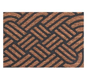 Limpiapiés coco 45x75 cm ovalado Cotidiana