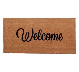 Limpiapiés coco 60x120 cm Welcome clásico Cotidiana