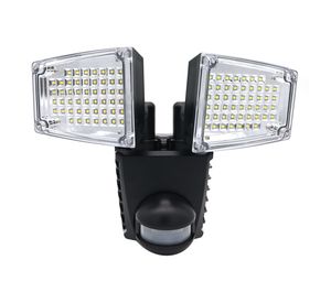 Reflector solar dual LED 900 LM con sensor movimiento Parksolar