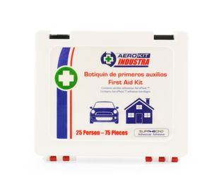 Botiquín primeros auxilios Steelpro